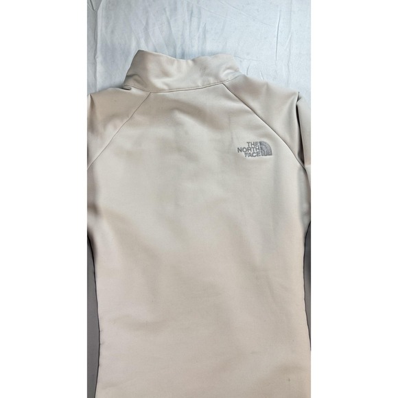The North Face Jacket Womens Large White Gray Apex Softshell Full Zip TNF AHRU - Picture 13 of 16
